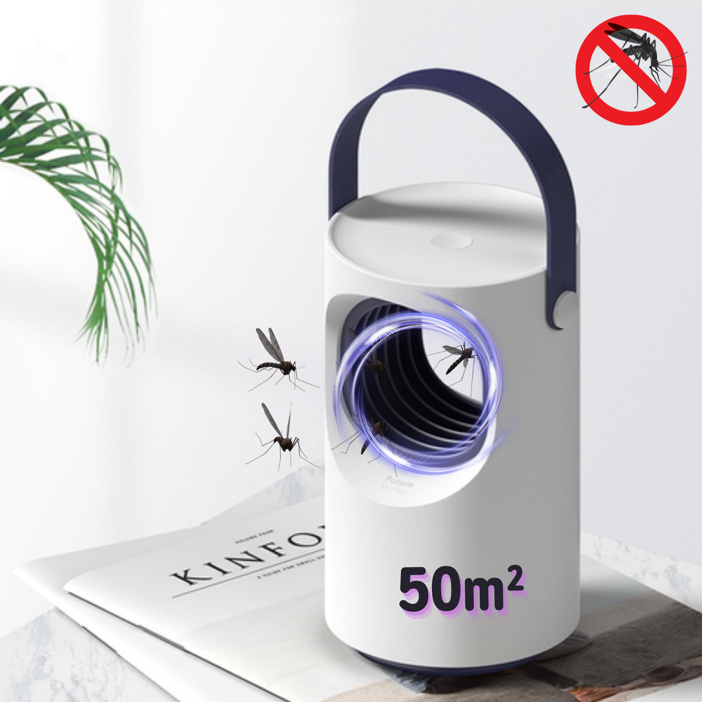 Moskitrap ™ | Lámpara antimosquito natural