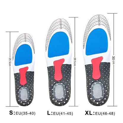 FootEase Max+ | Semelle en Gel pour Amorti du Talon