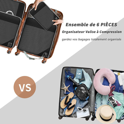 Compacto Travel - Cubes de Rangement Compressibles