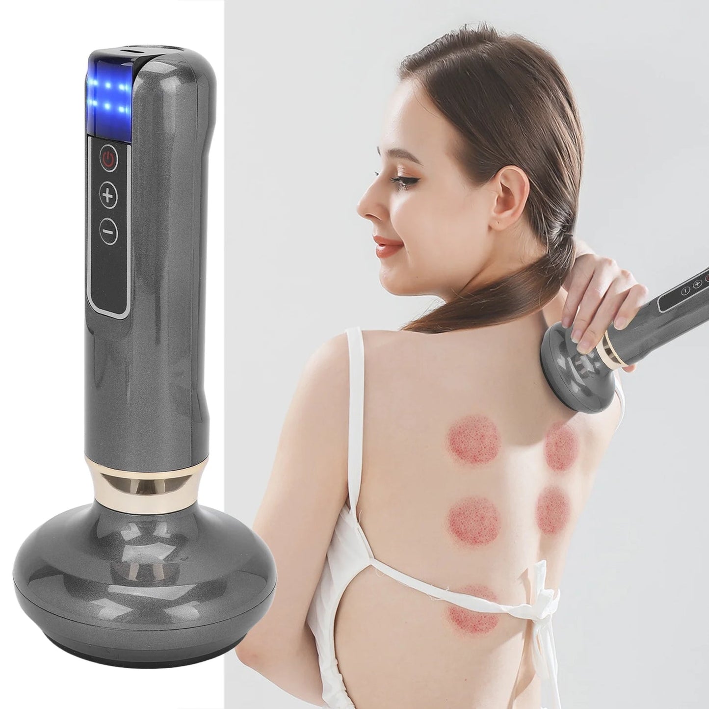 ÉclatSkin Pro - appareil de massage anti cellulite à ventouse Gua Sha